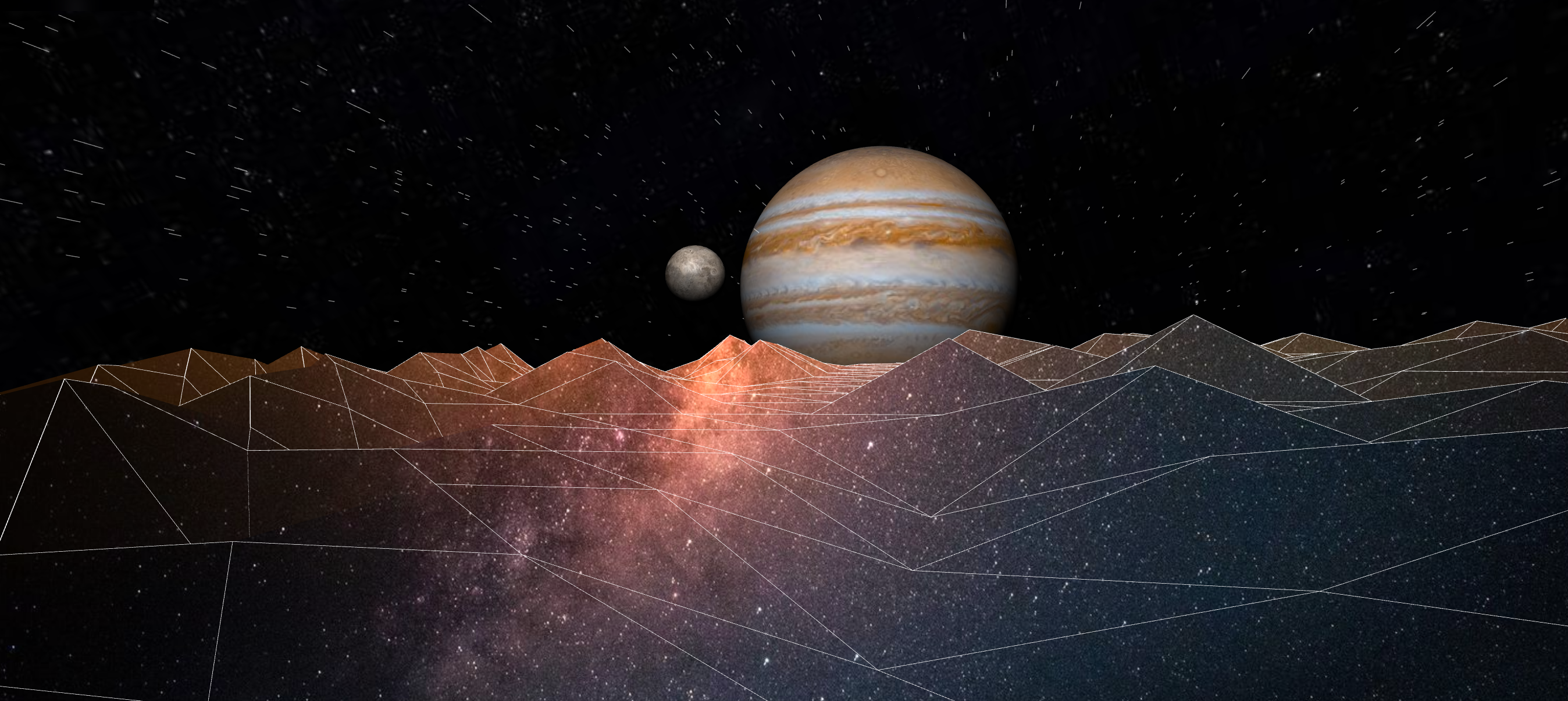 fond 3D jupiter
